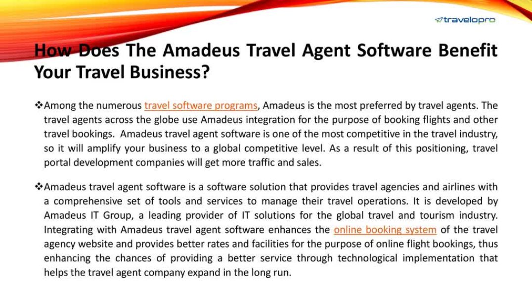 Amadeus Travel Agent Software