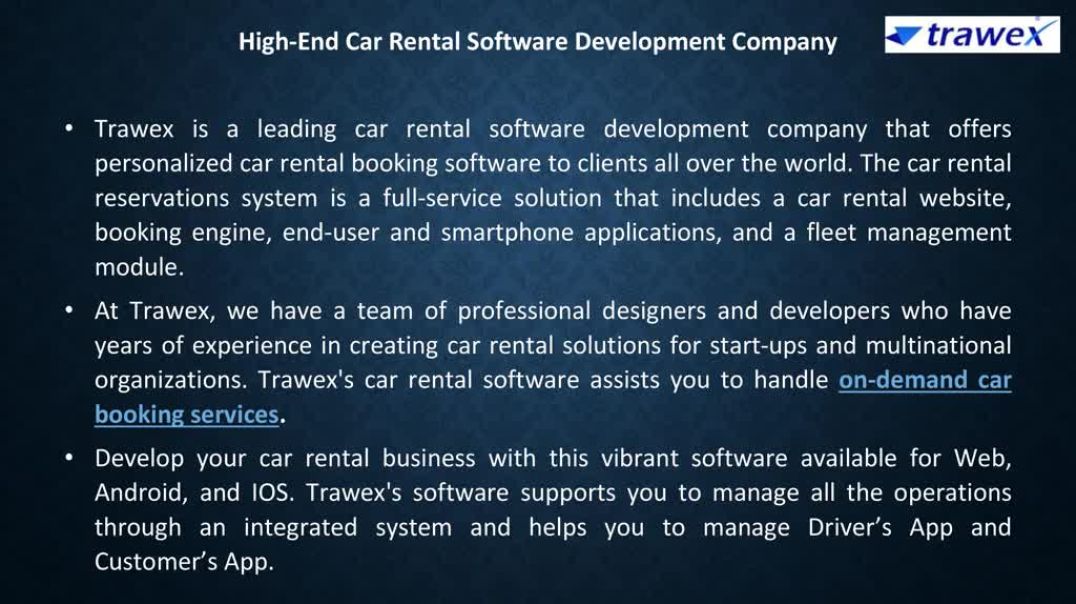 Car Rental Software Development