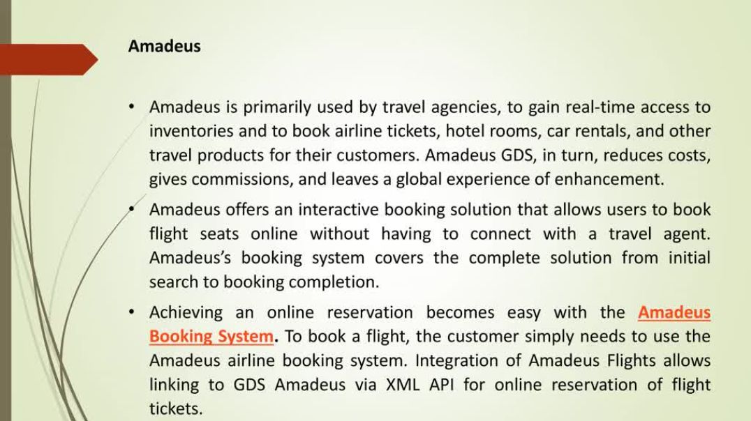 GDS Booking Systems