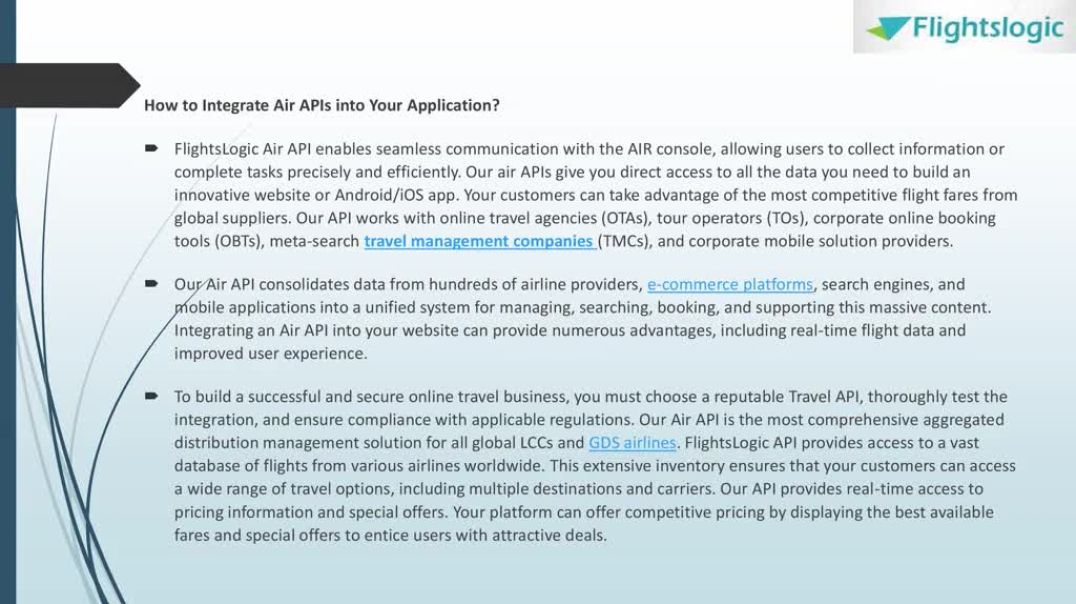 Air API Integration