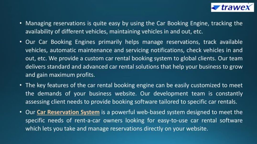 Car Rental Booking Engine