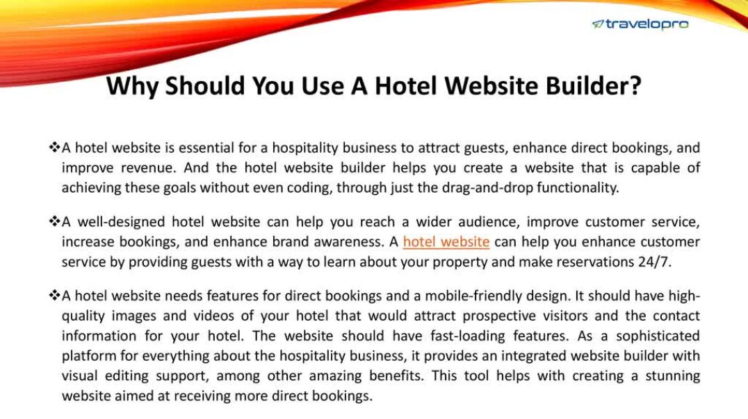Hotel Website Builder