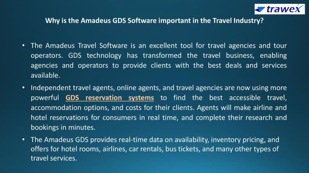 Amadeus GDS Software