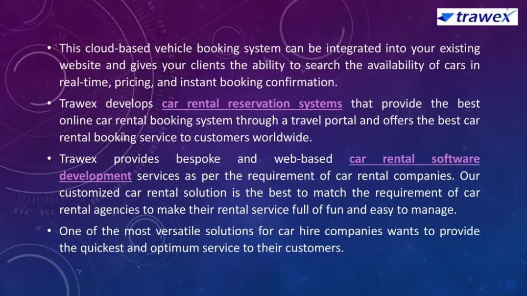 Car Rental Reservation Software