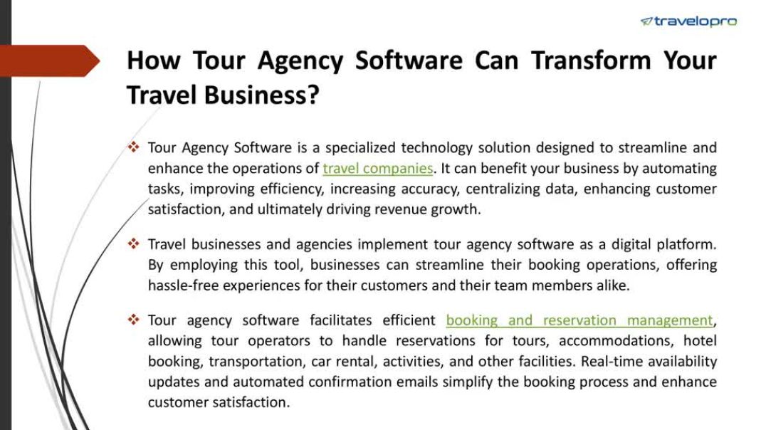 Tour Agency Software