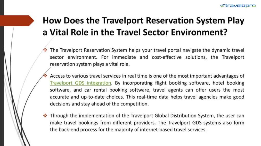 Travelport Reservation System