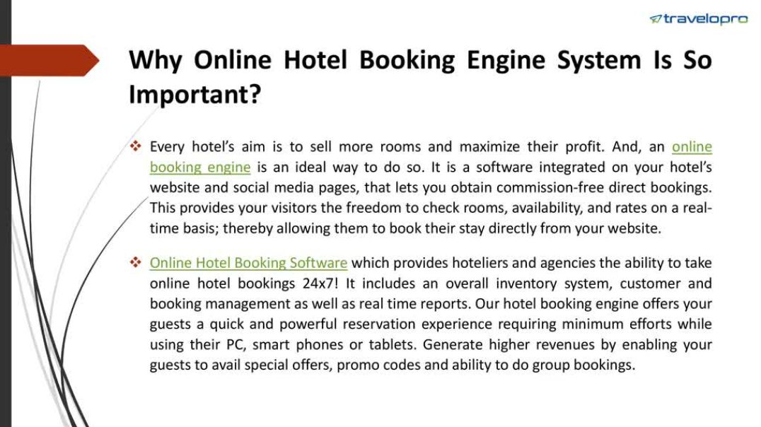 ⁣Online Hotel Booking Engine System