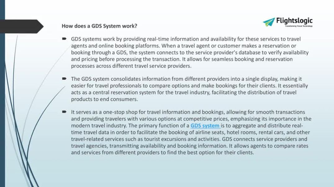 GDS System | Travel GDS Software