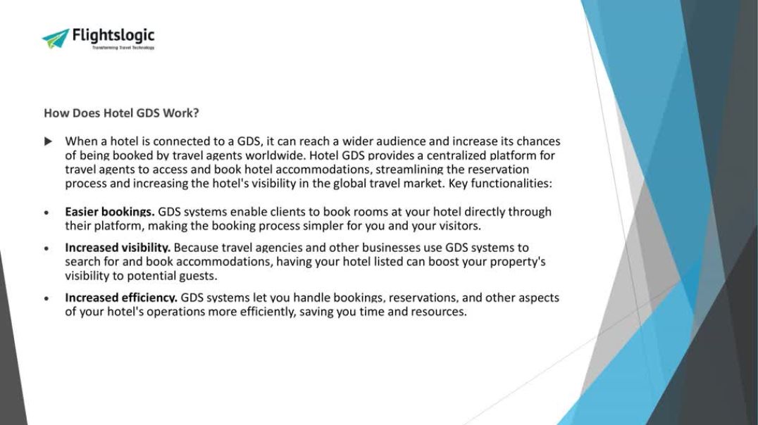 ⁣Hotel GDS | Global Distribution System