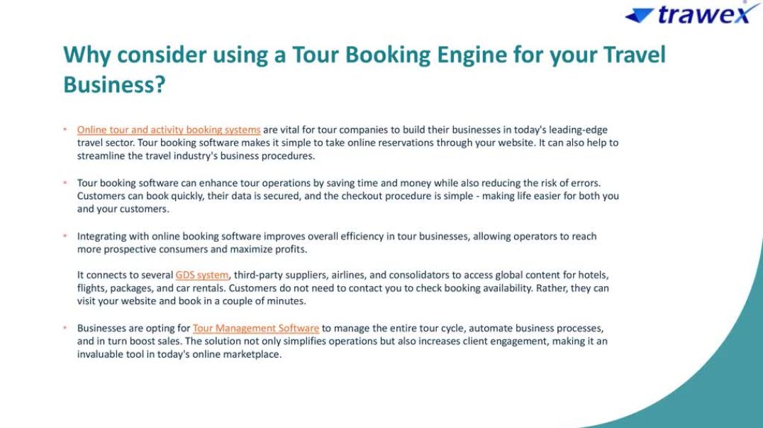 Tour Reservation Software