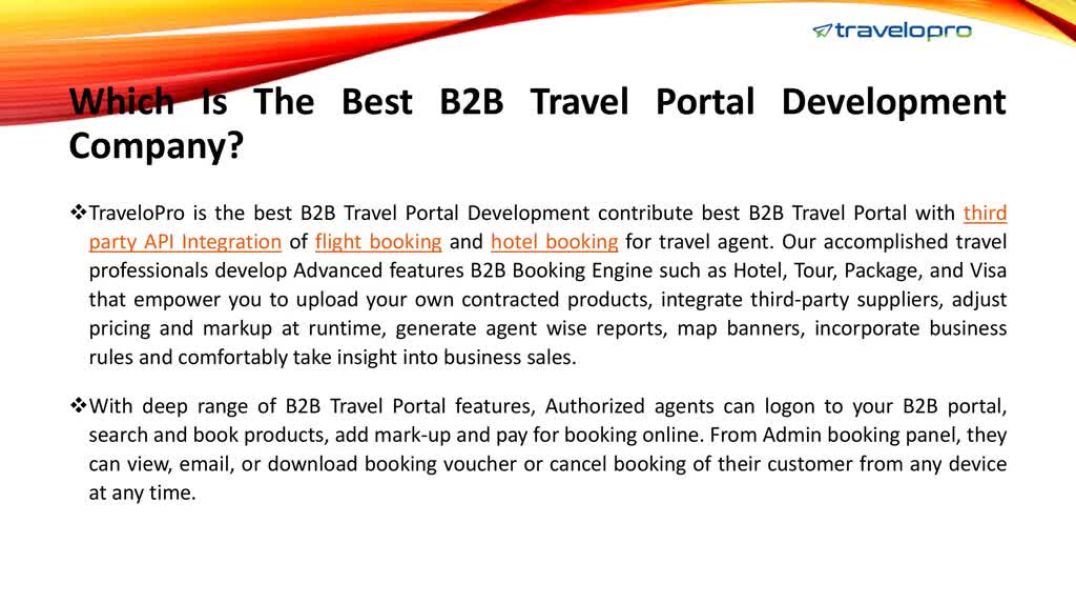 B2B Travel Software