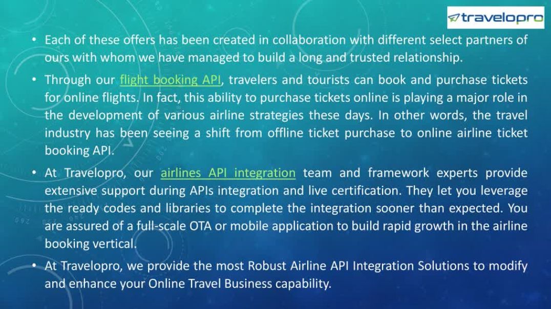 Airlines API Integration