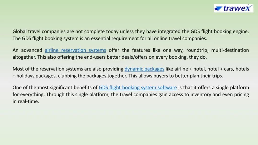 GDS Flight Booking System