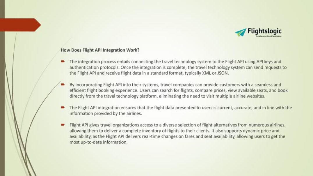 ⁣Flight API Integration