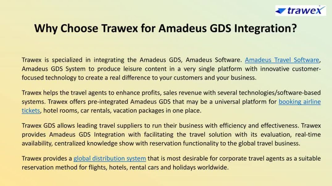 Amadeus GDS Integration