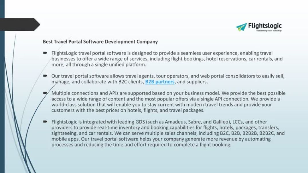 Travel Portal Software | Travel Agent System