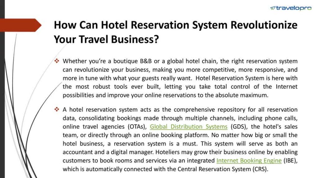 ⁣Hotel Reservation Module