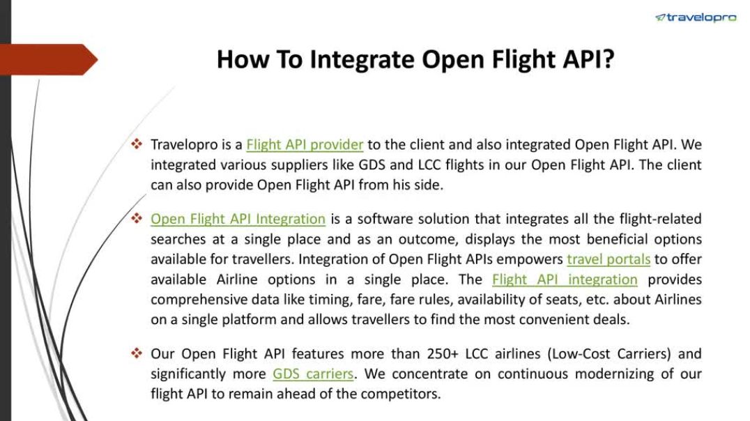 ⁣Open Flight API