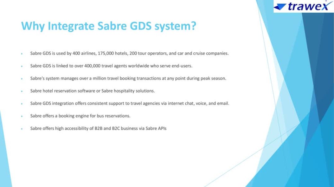 ⁣Sabre GDS API Integration