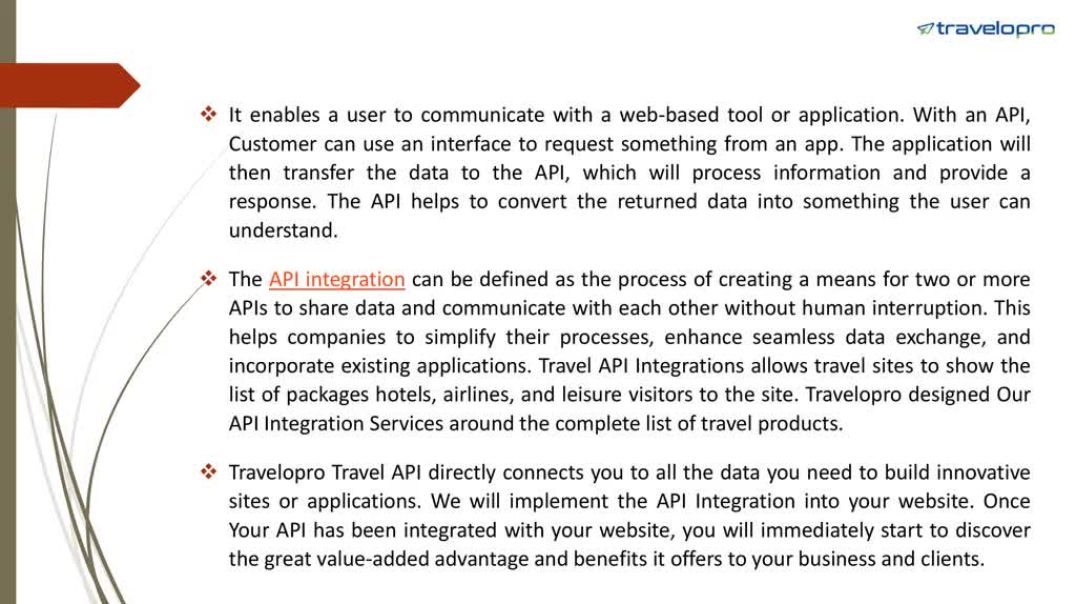 ⁣API Integration Services