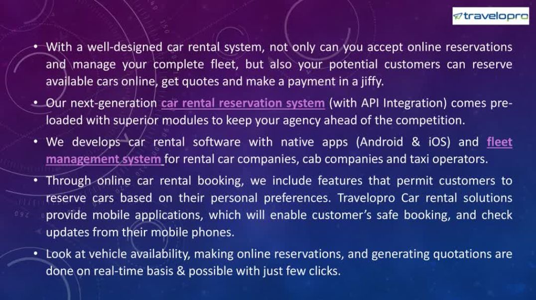 Car Reservation Software