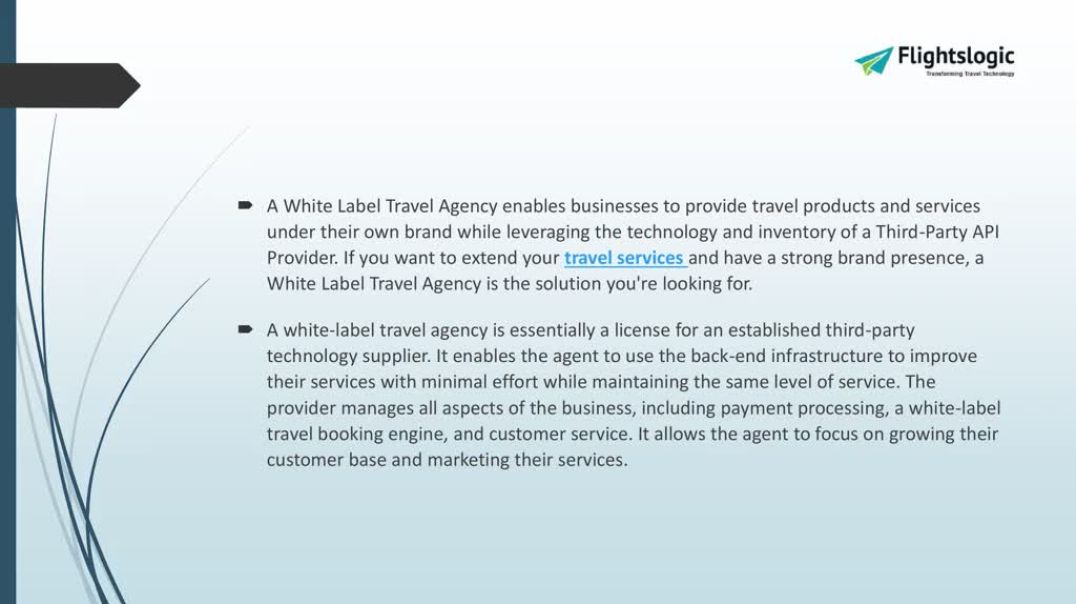 White Label Travel Agency