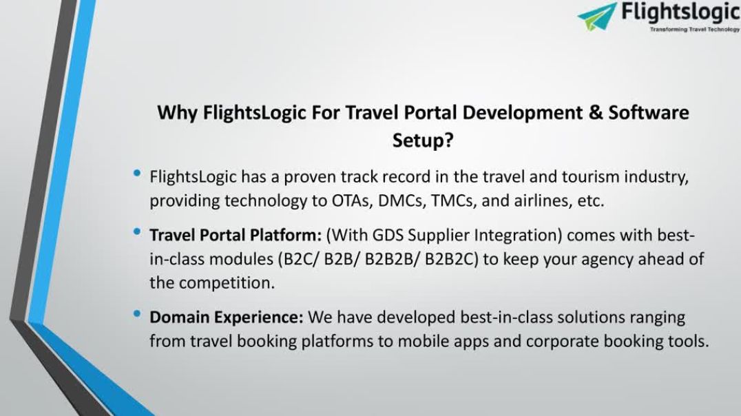 ⁣Online Travel Portal Development