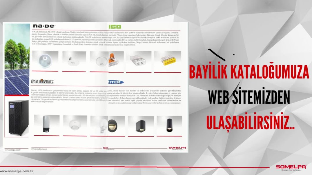 BAYİLİK KATALOĞUMUZA WEB SİTEMİZDEN ULAŞABİLİRSİNİZ