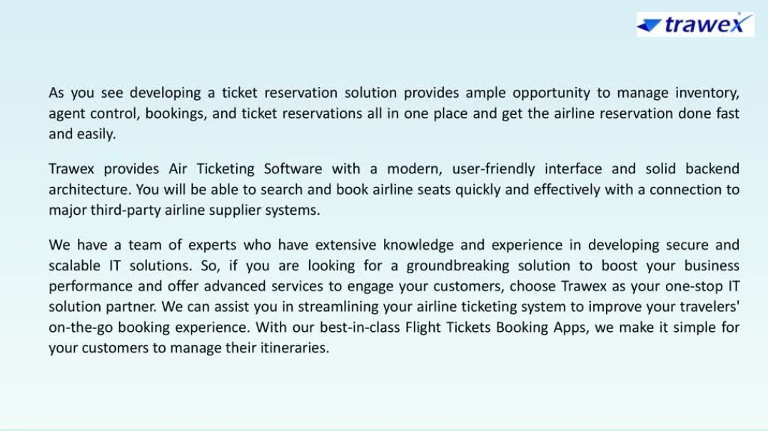 Air Ticketing Software