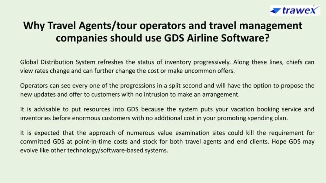 ⁣Airline GDS