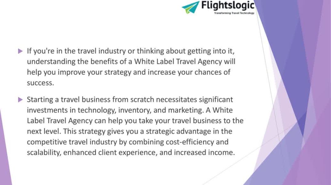 ⁣White Label Travel Agency