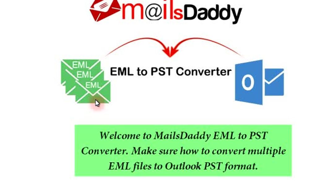 ⁣EML to PST Converter Tool - Emails to Outlook