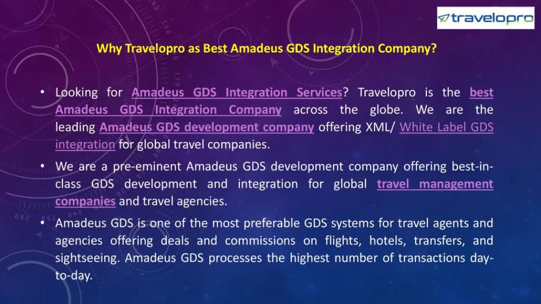 Amadeus GDS Integration