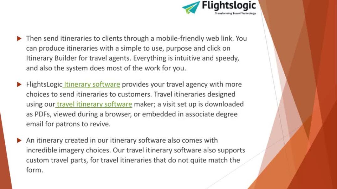 Travel Itinerary Software