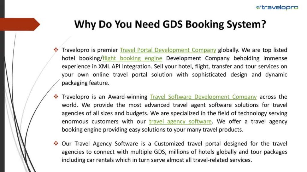 ⁣GDS Booking Engine