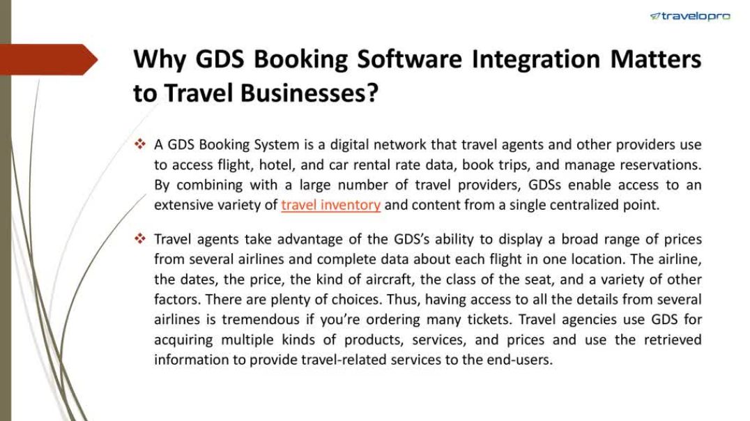 ⁣GDS Booking Software