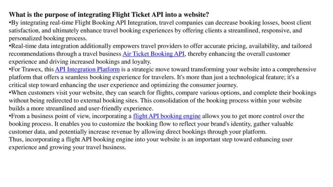 FLIGHT TICKET API