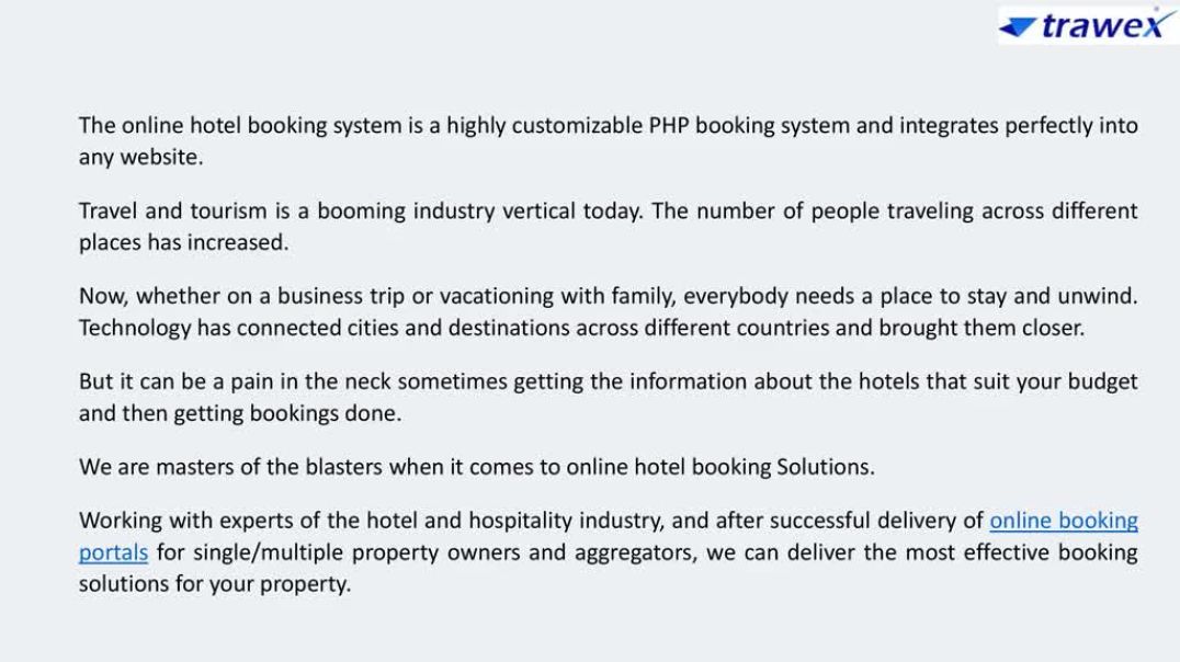 ⁣Online Hotel Booking Software