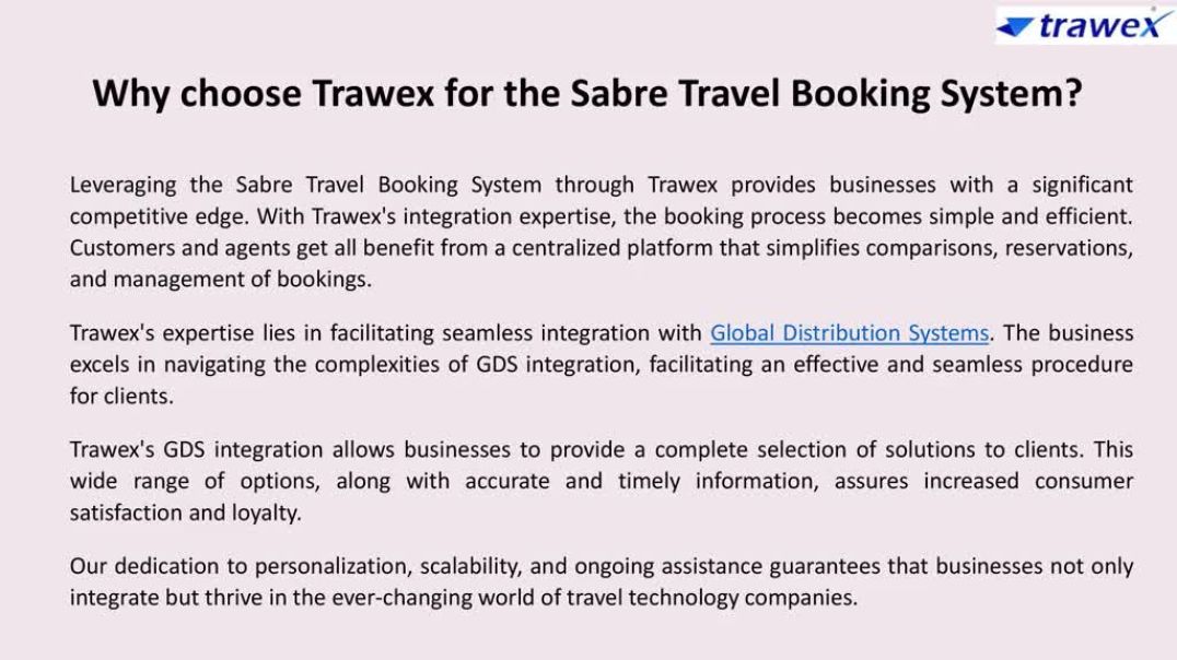 ⁣Sabre Travel Booking System