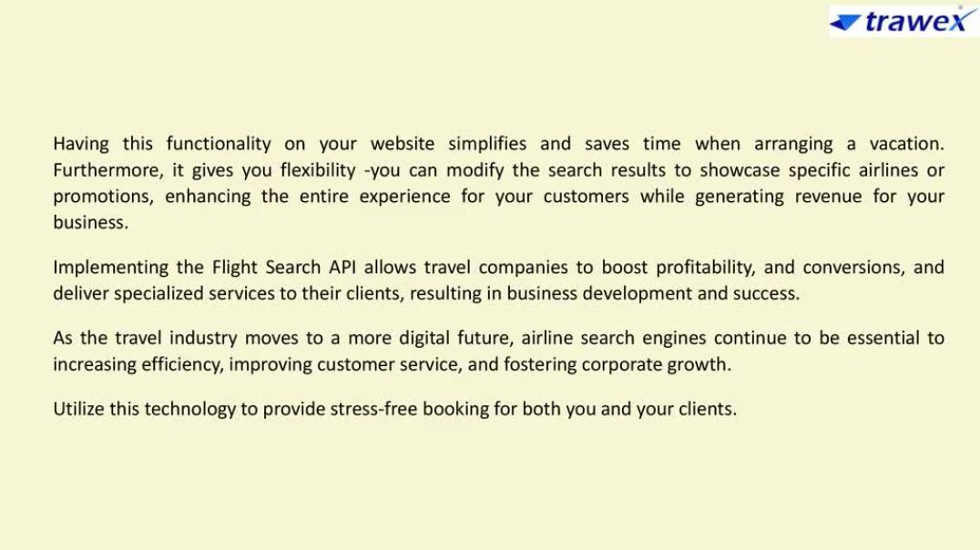 Flight Search API