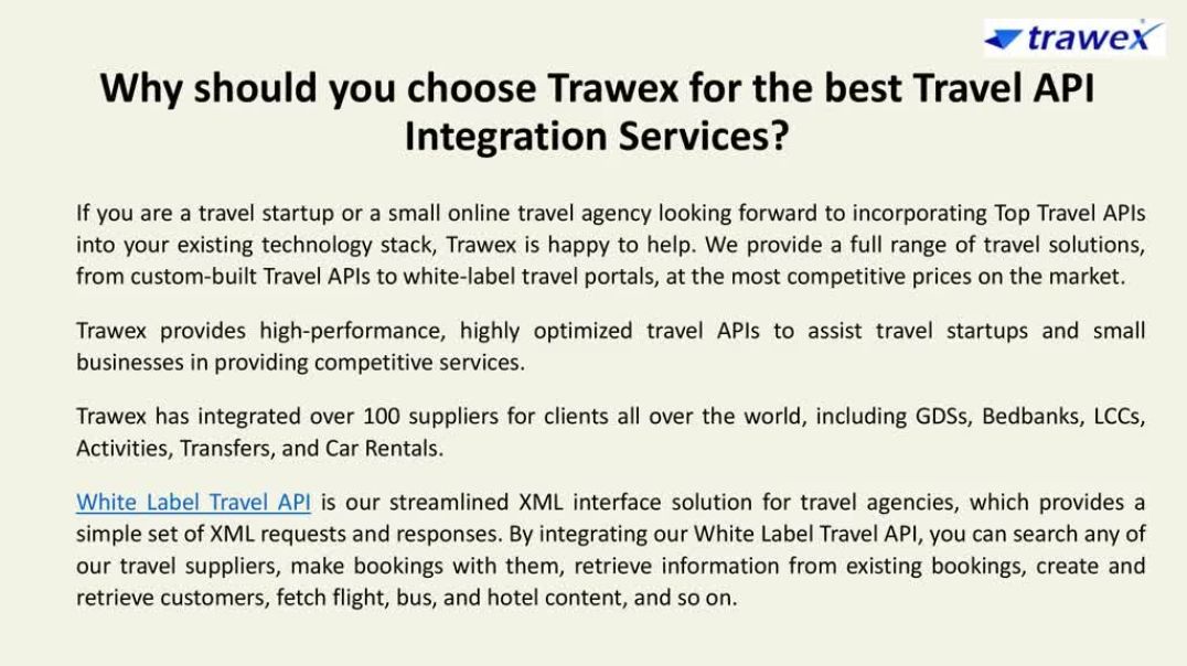 Travel APIs