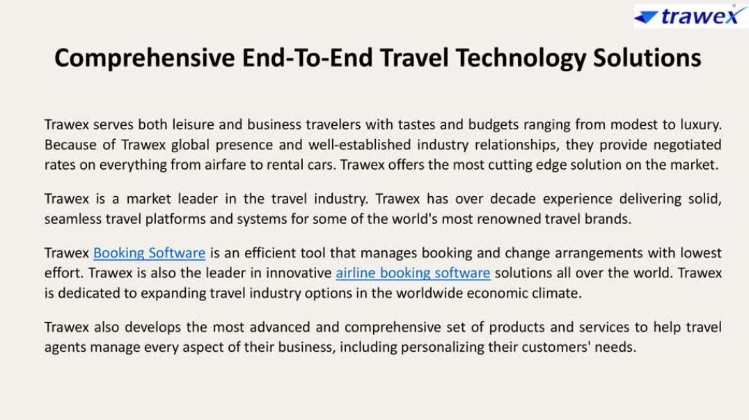 Travel Technology Company