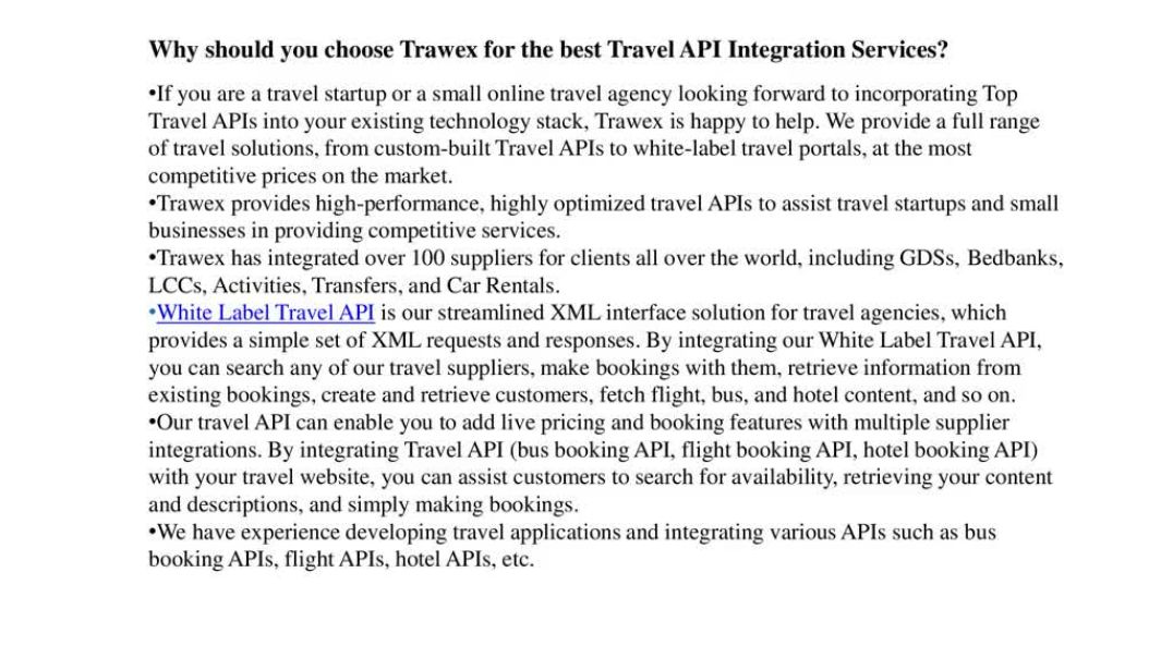 ⁣TRAVEL APIs (1)