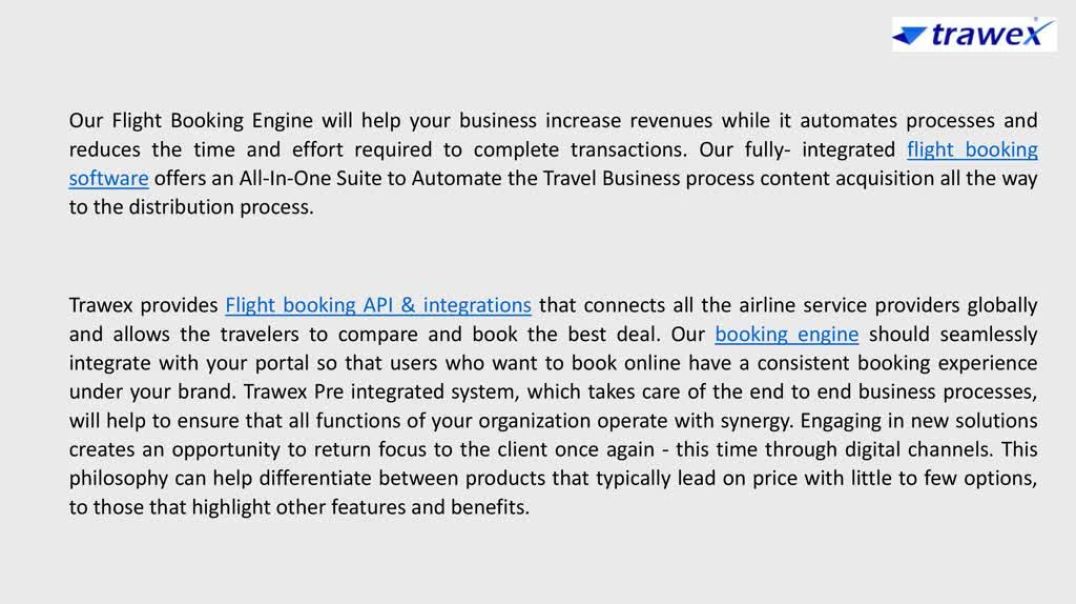 Flight Booking Engine