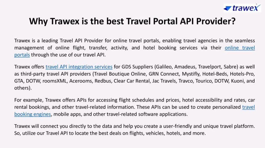 Travel Portal API Provider