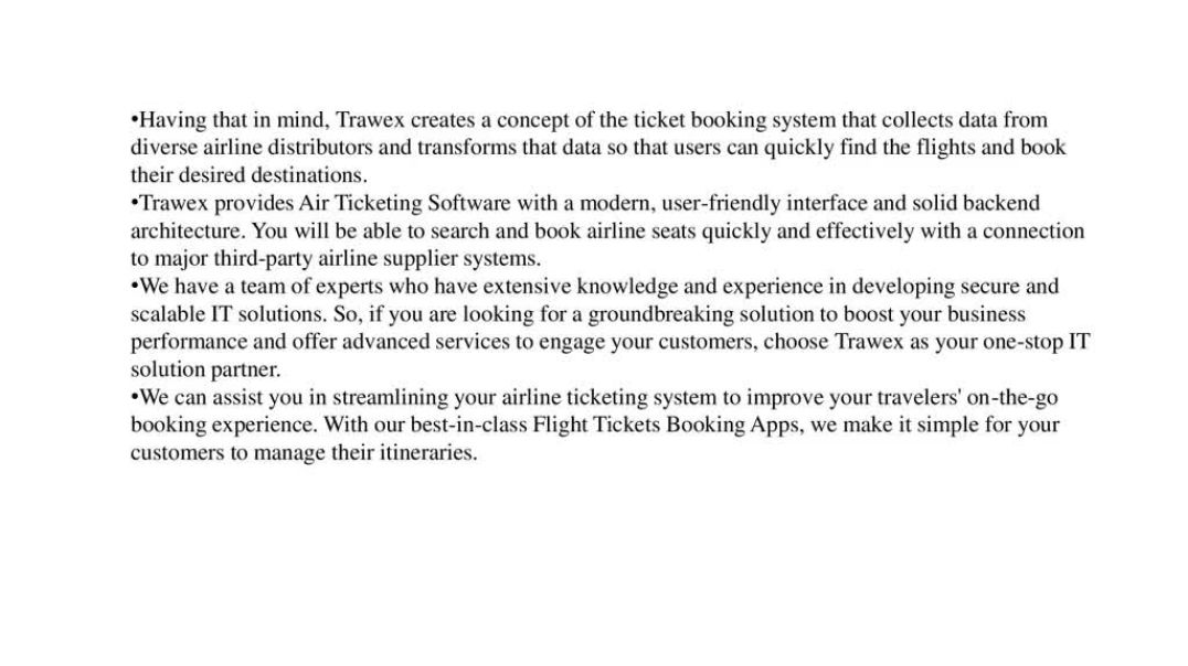AIR TICKETING SOFTWARE