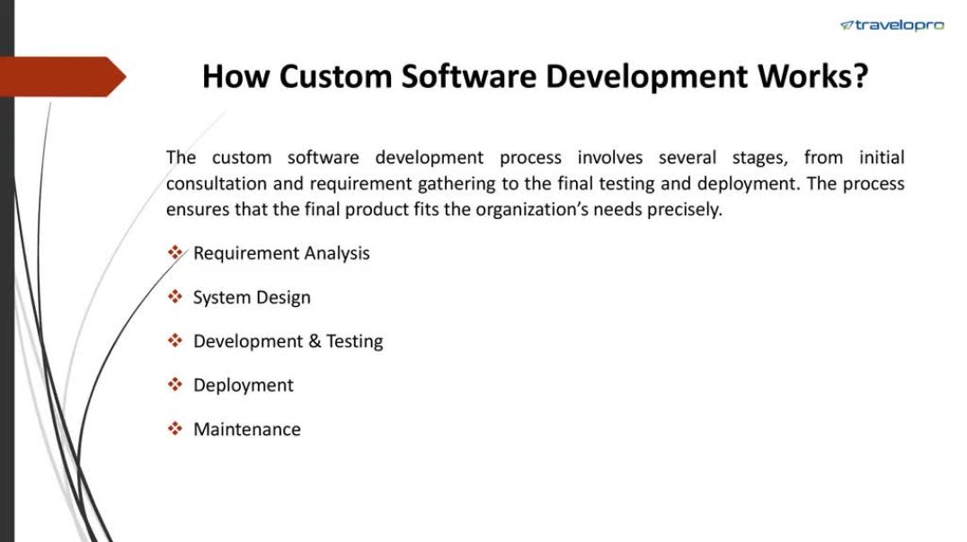 ⁣Custom Software Development