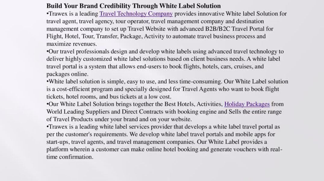 ⁣WHITE LABEL SOLUTIONS