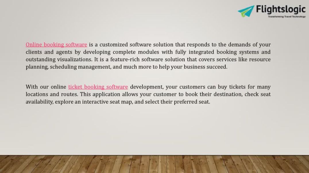 ⁣Ticket Booking Software