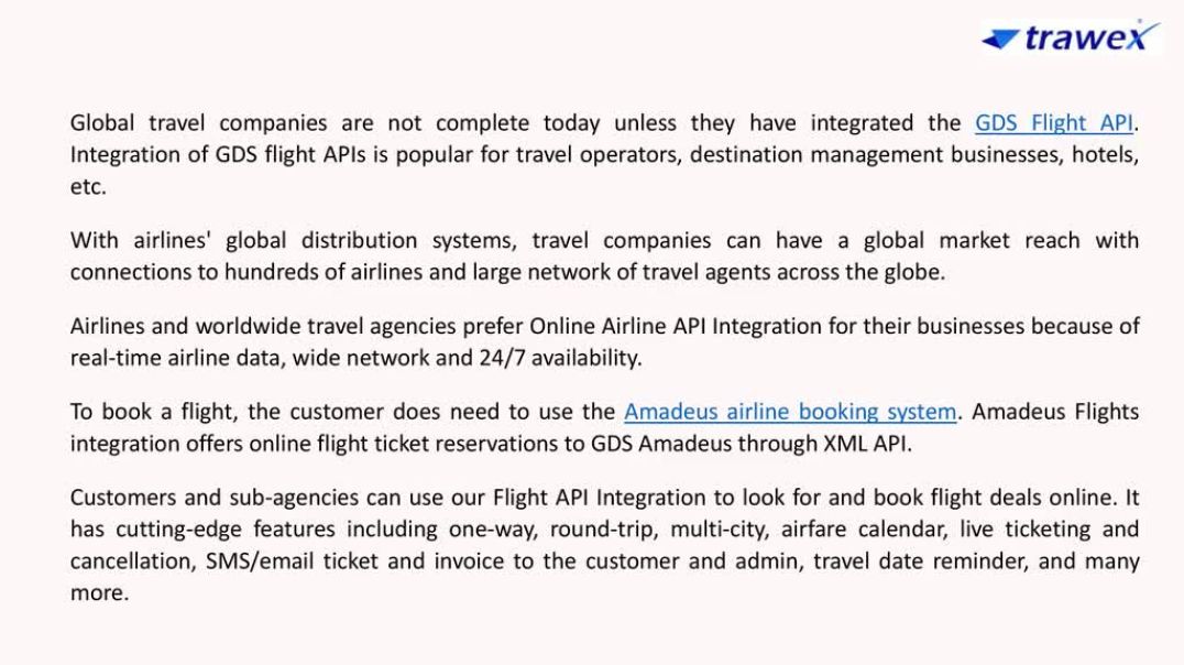 ⁣GDS Flight API Integration